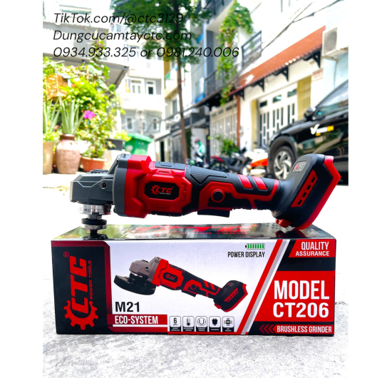 Thân mài pin CTC không chổi than CT206